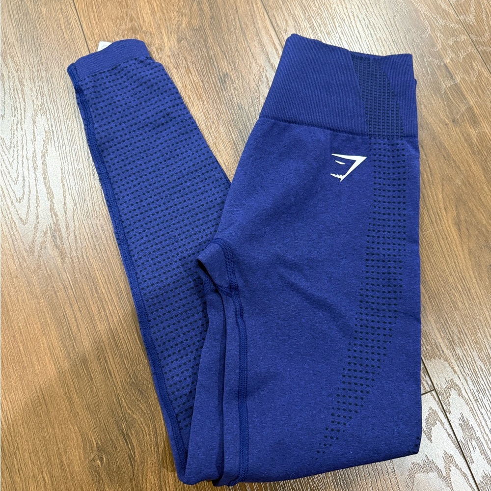 Gymshark Kids Seamless Royal Blue Leggings